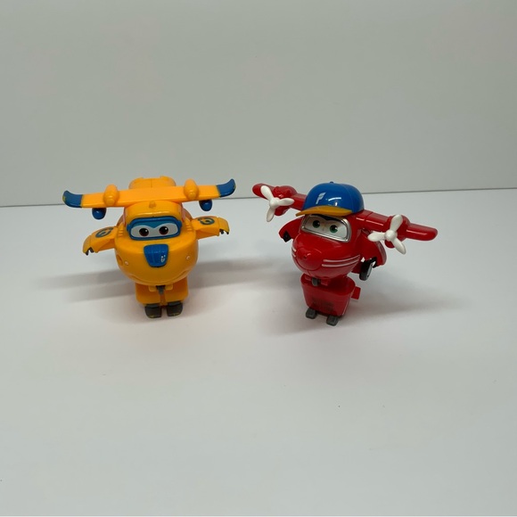 5 Pack Super Wings Transform A Bots 6cm Figuren (EU720021 / EU720022